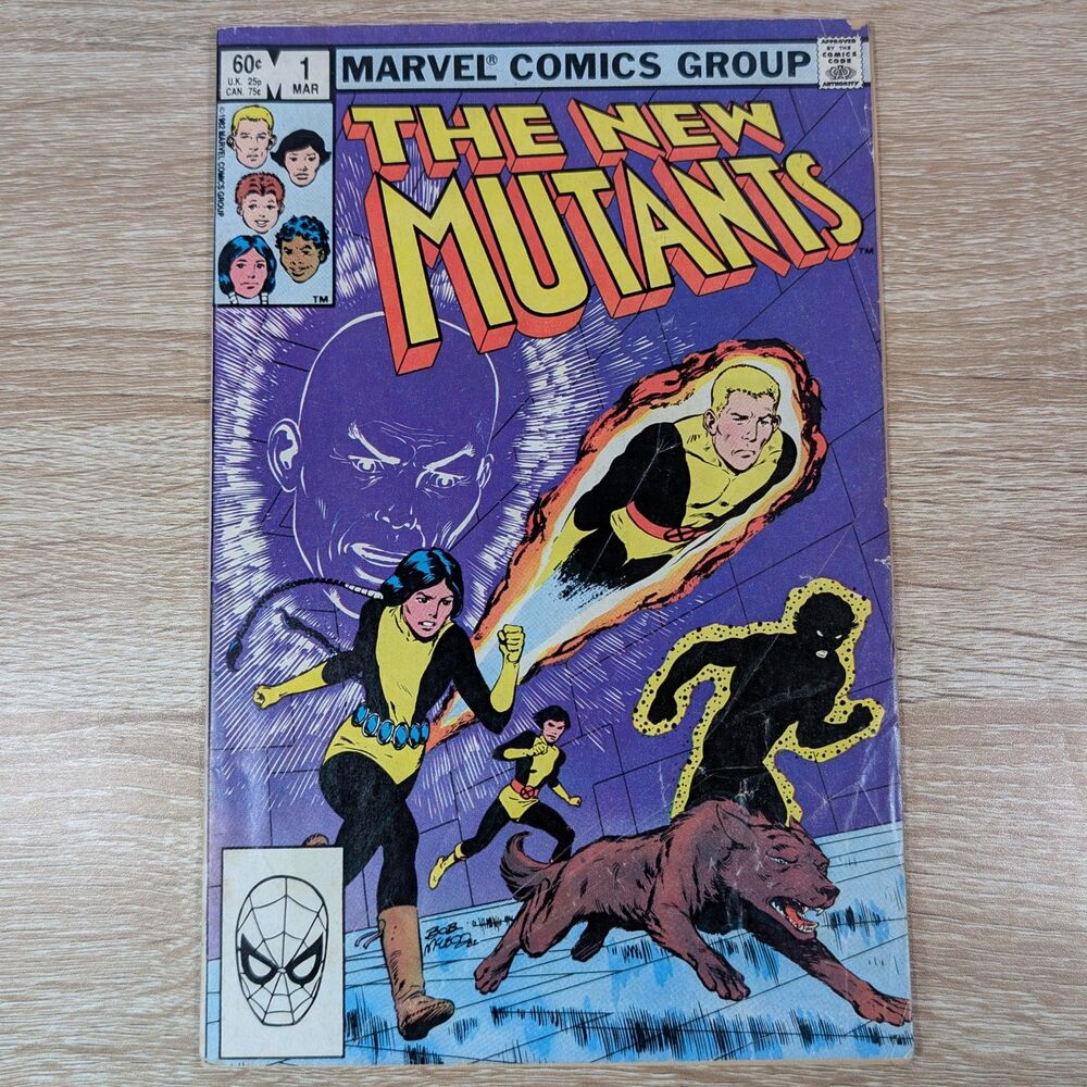The New Mutants #1 Marvel Comics 1983 First Issue Comic Book